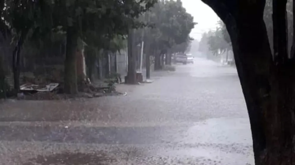Lluvia y granizo afectó al interior santiagueño