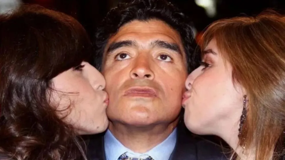 El recuerdo de Dalma y Giannina para Diego Maradona