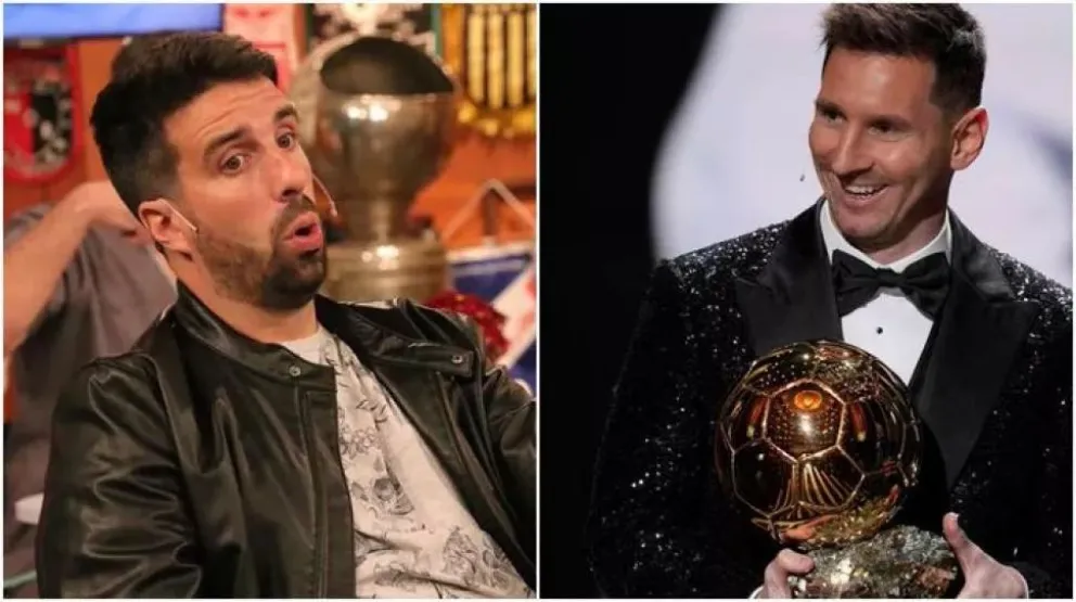 Balón de Oro: el periodista Flavio Azzaro apareció en un video de la premiación con fuertes críticas a Messi