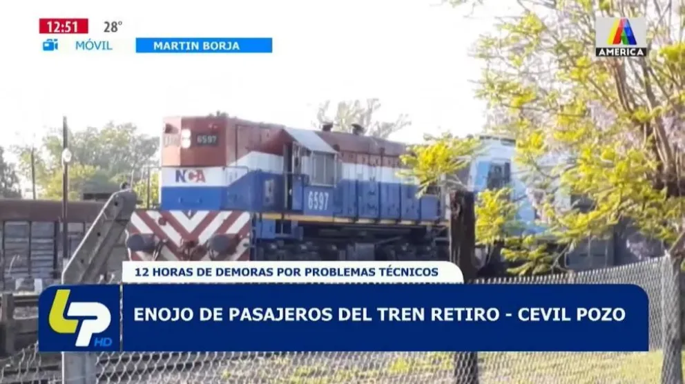 Así fue el arribo del tren Retiro-Tucumán tras 12 horas de retraso