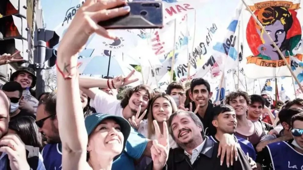 Por qué La Cámpora llegó a Plaza de Mayo cuando Alberto Fernández terminó su discurso