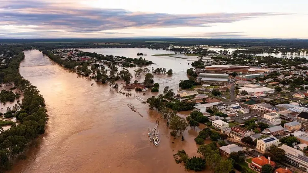 Las inundaciones en el Este de Australia han dejado muchos muertos.