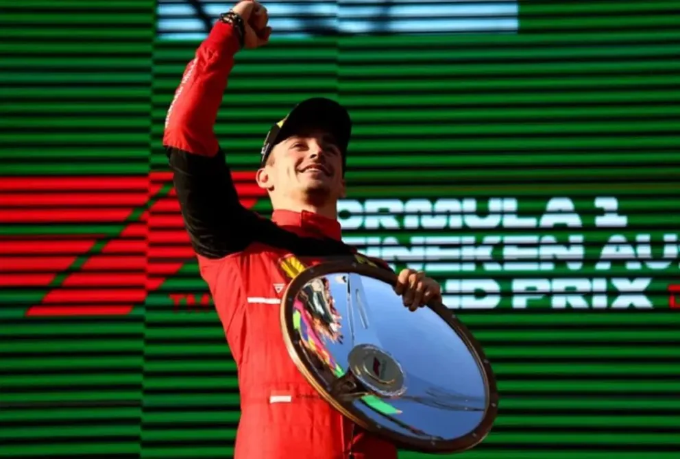 El primer piloto de Ferrari ratificó el buen momento de la máquina de Maranello.