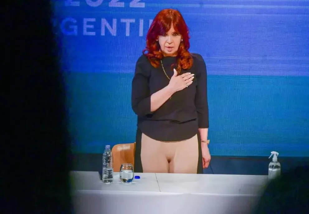 Cristina Kirchner en el CCK durante la apertura del Eurolat
