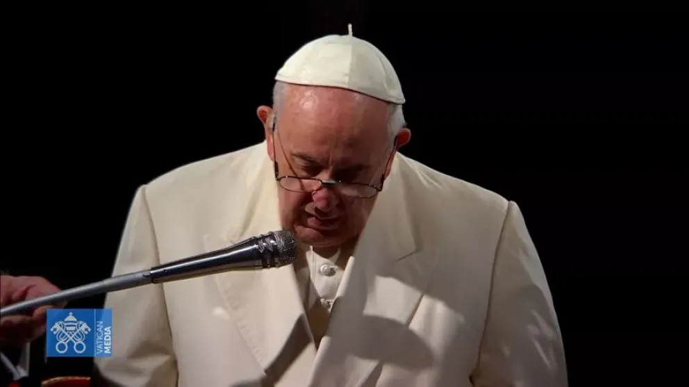 El Papa presentaba un dolor de rodilla que le impidió participar de la celebración Pascual.