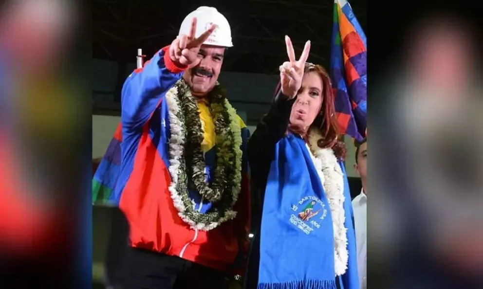 Maduro y Cristina