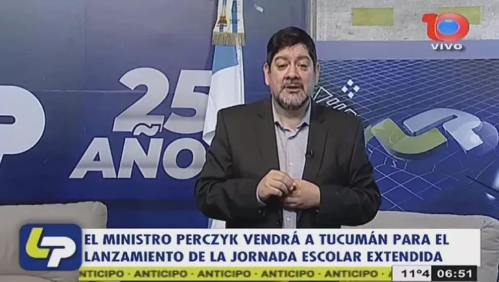 El Ministro de Educación de la Nación estará el lunes en Tucumán.