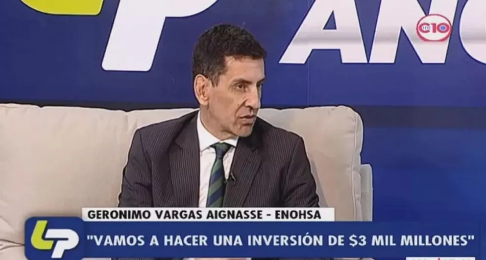 Gerónimo Vargas Aignasse, delegado regional del ENOHSA.