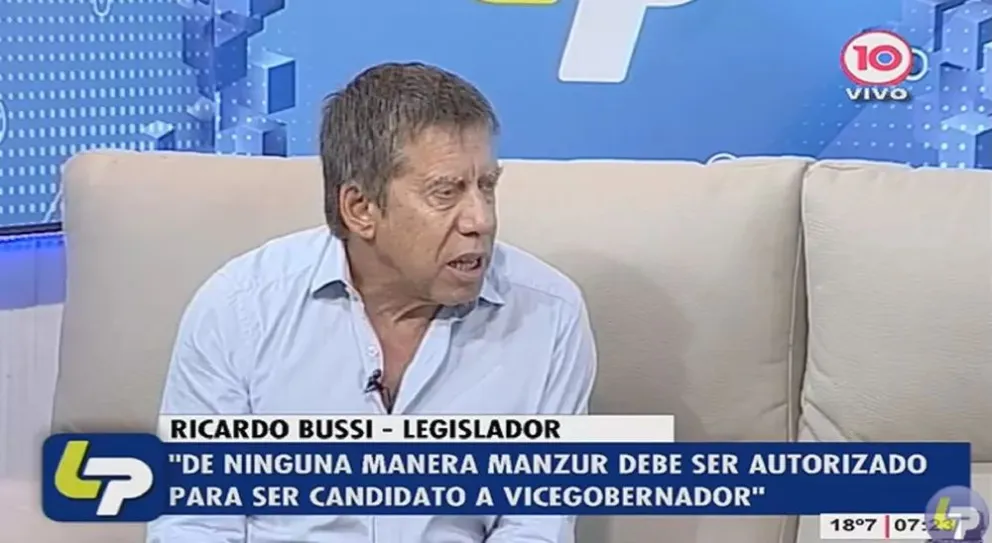 Ricardo Bussi expresó que no está definido si será candidato a gobernador en el 2023.