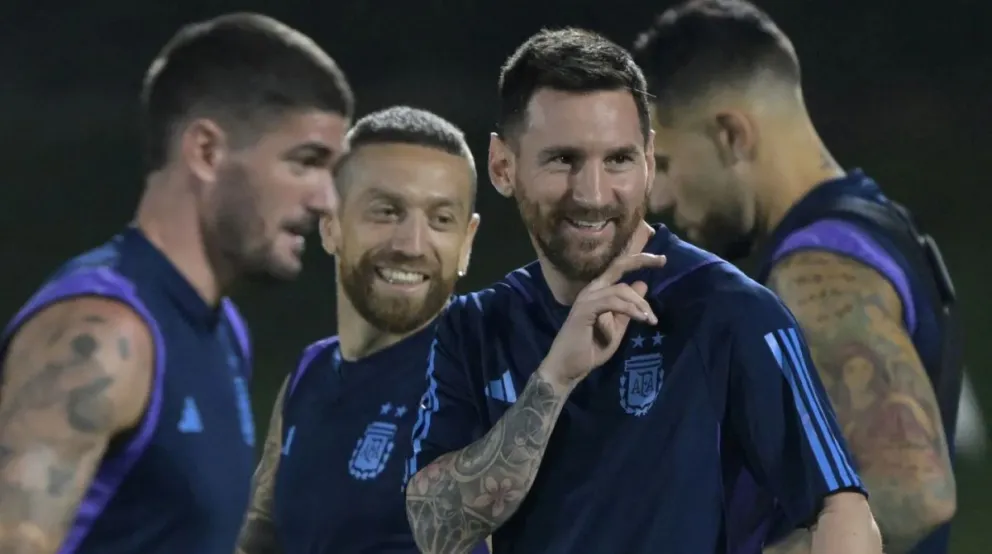 Messi, capitán y figura de la Selección argentina