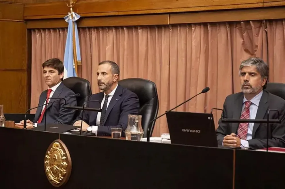 Los jueces Andrés Basso, Jorge Gorini y Rodríguez Giménez Uriburu darán el veredicto este martes.