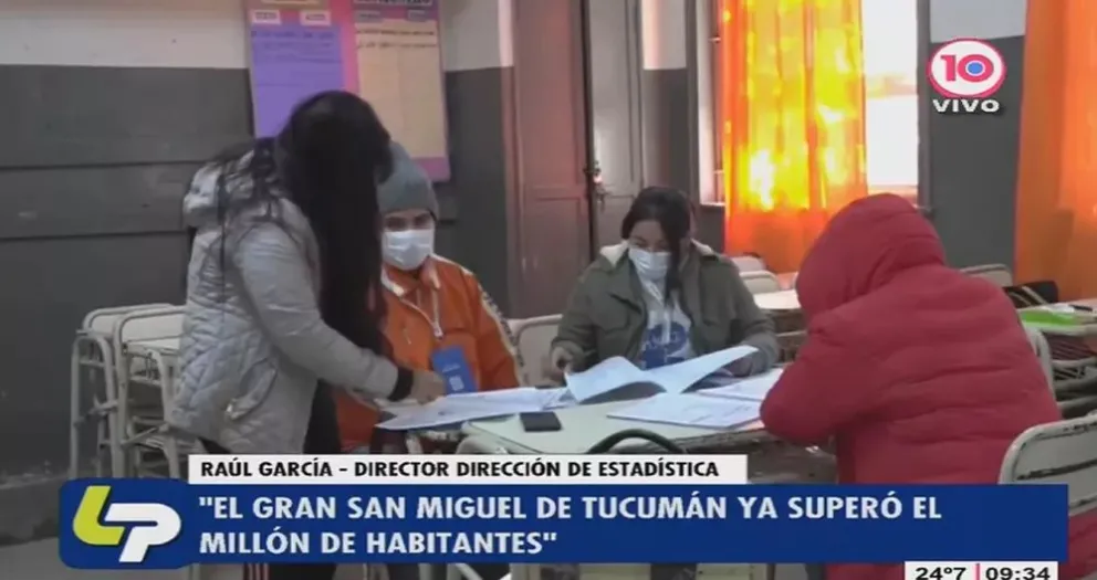 El director de Estadística de Tucumán analizó en detalle los primeros datos oficiales del Censo 2022.