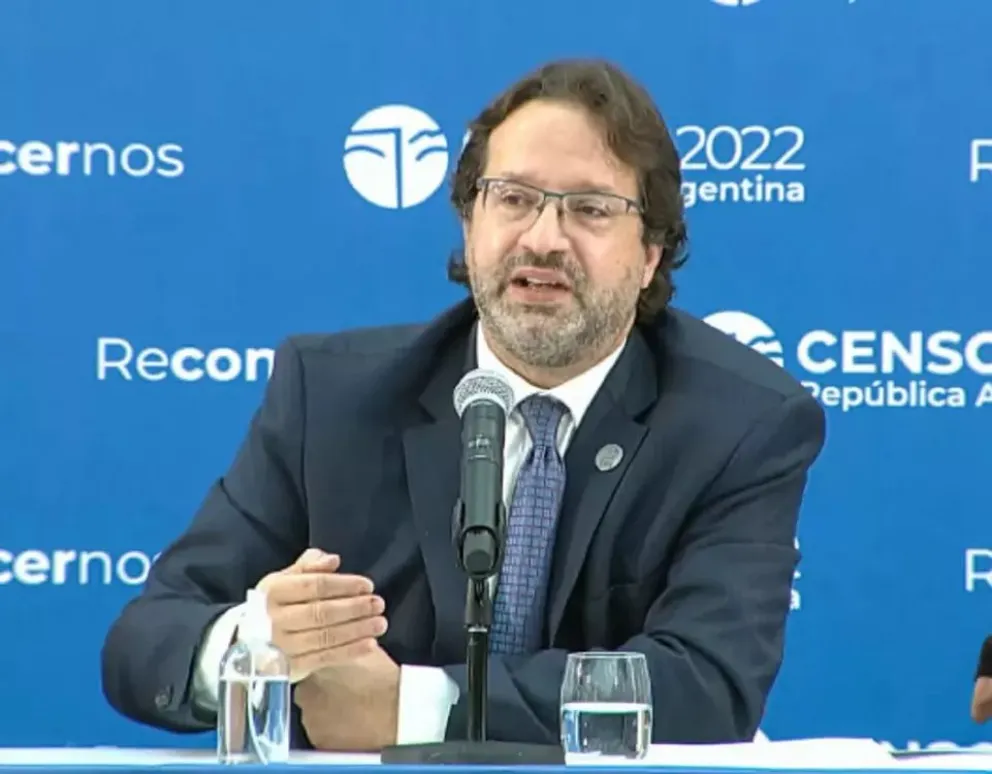 Marco Lavagna, titular del Indec hizo un análisis de los datos provisorios del Censo 2022.