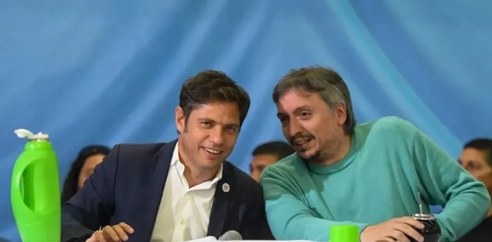 Kicillof y Máximo, mantienen una especial relación pensando en las elecciones nacionales.