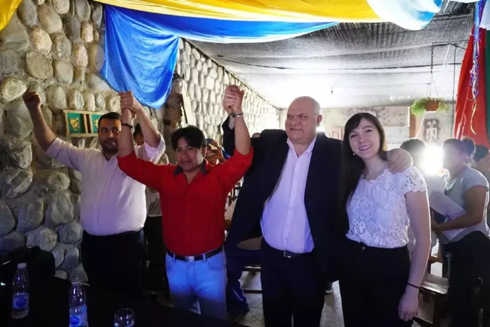 Federico Masso presentó en sociedad a Pablo Chocobar, el candidato a delegado comunal en Amaicha.