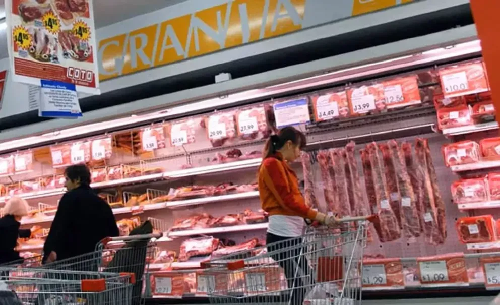 El aumento de la carne y los alimentos en febrero, le puso un piso alto a la inflación de marzo