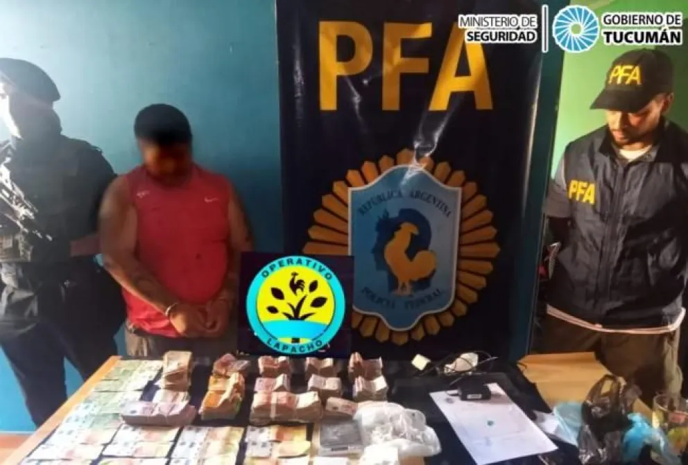La Policía secuestró drogas y dinero en el barrio San Expedito de Concepción.