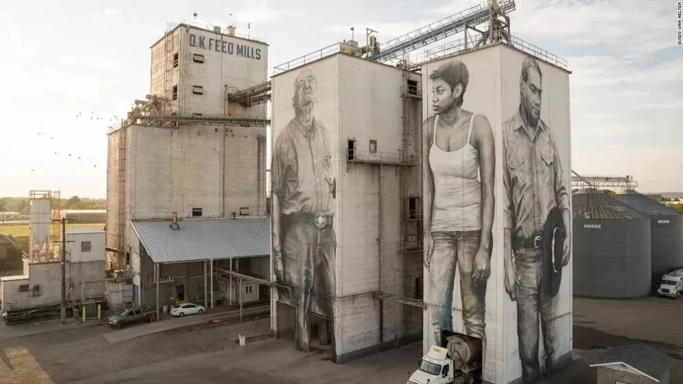 Australia pone de moda el arte en silos