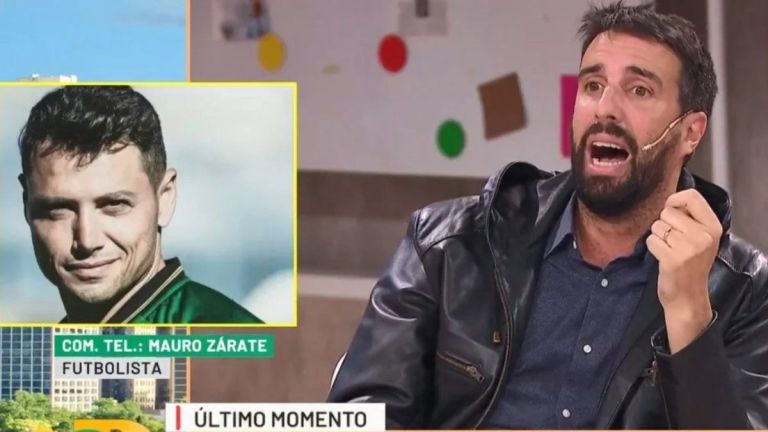 Mauro Zárate Y Flavio Azzaro Se Pelearon Al Aire En Un Programa De Tv Los Primeros Tv