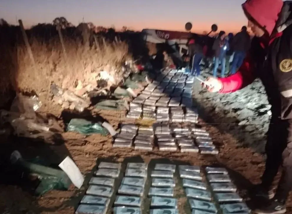 Investigan si la avioneta narco que cayó en Chaco pertenece a un cartel transnacional