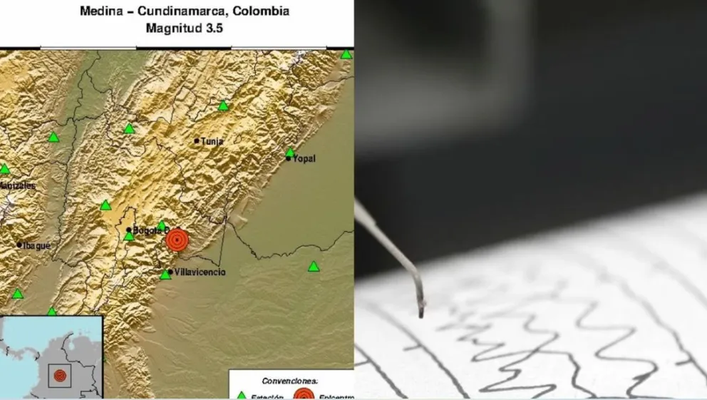 Un nuevo sismo sacudió el centro de Colombia 
