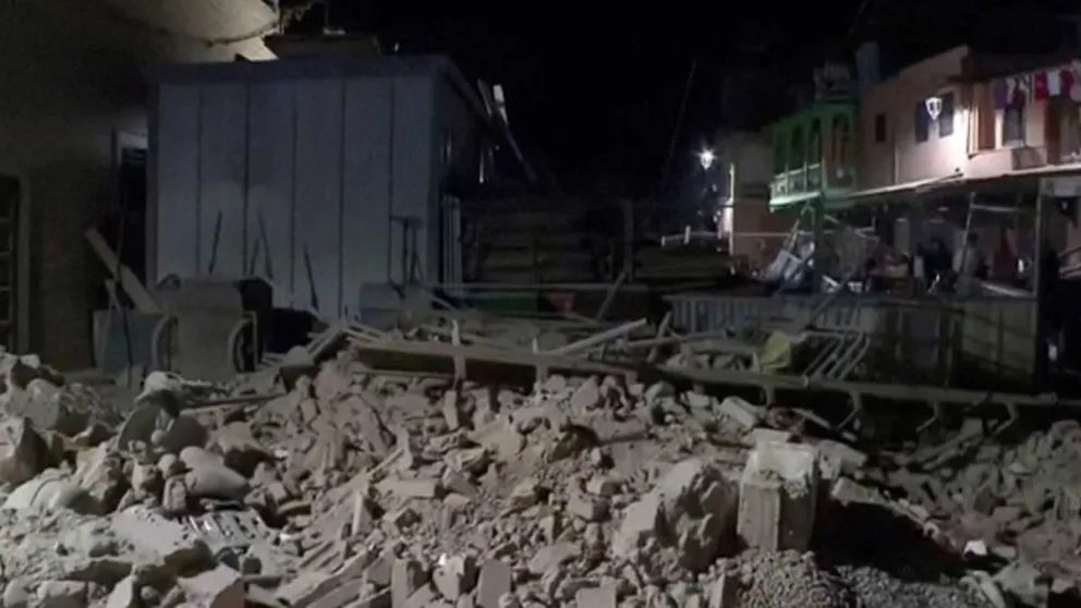 Un terremoto de 6,8 sacudió Marruecos y se sintió en parte de Europa