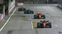 Carlos Sainz ganó el Gran Premio de Singapur con su Ferrari 