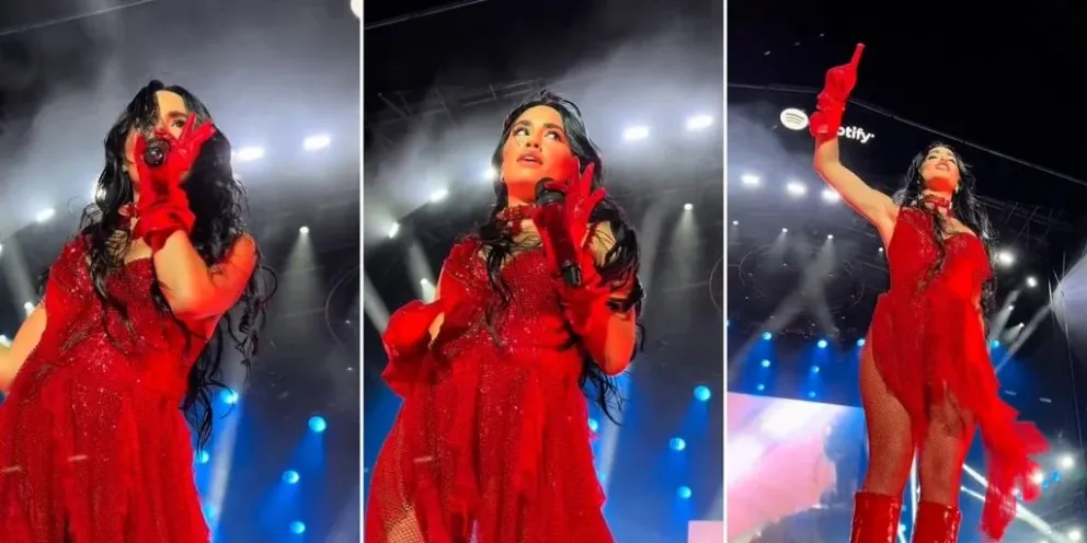 Lali Espósito se quedó sin sonido en pleno show y su reacción se hizo viral