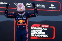 Max Verstappen ganó el Gran Premio de Japón