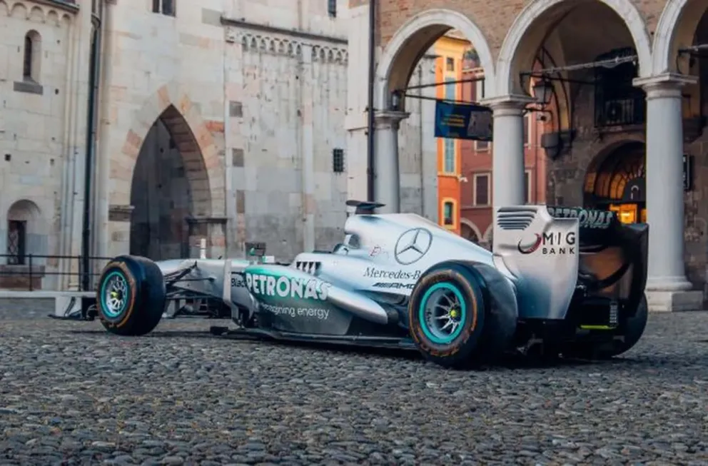 Se subasta el F1 con el que Lewis Hamilton ganó su primera carrera en Mercedes