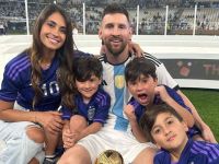 El mensaje de Antonela Roccuzzo a Messi tras el triunfo en el Maracaná