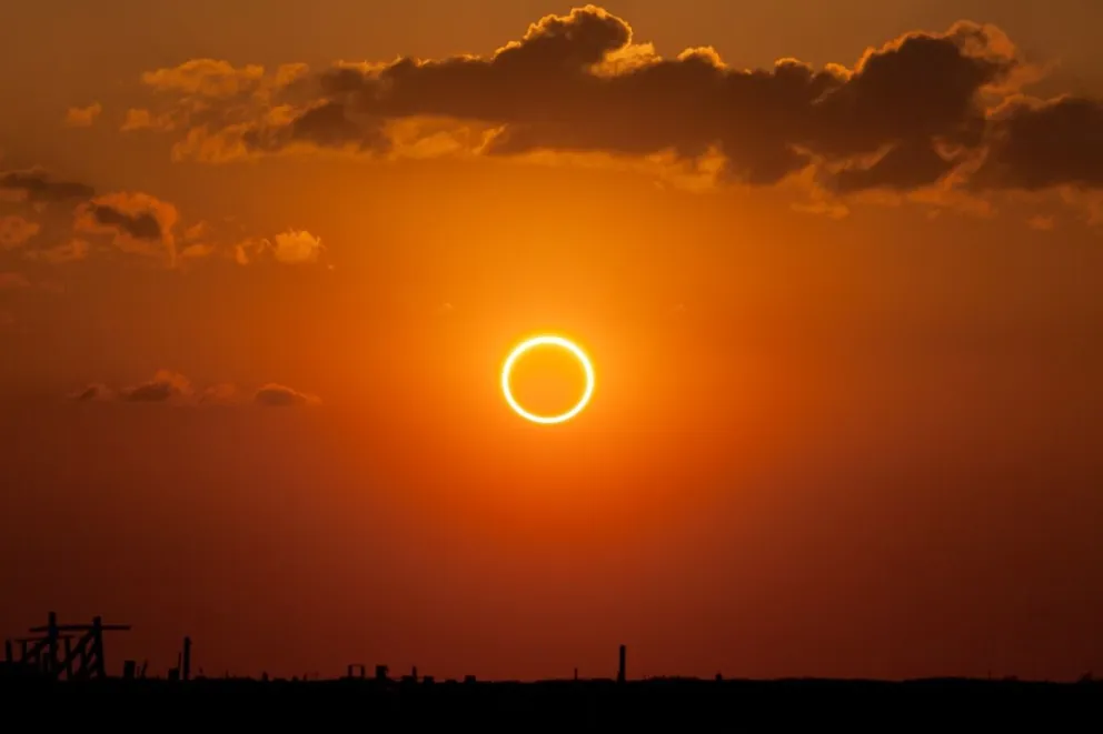 Cómo mirar en Argentina una nueva eclipse solar anular