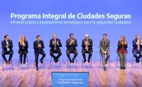 Sergio Massa presentó el programa Ciudades Seguras: "La pelea contra la inseguridad es personal"