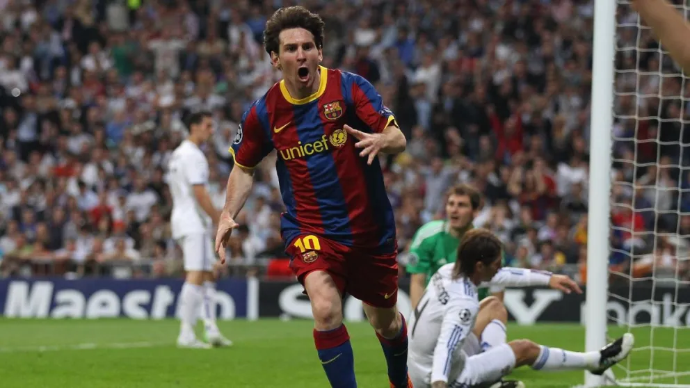 Messi eligió el mejor gol de su carrera futbolística