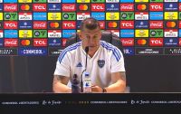 Almirón sobre su futuro en Boca: "No es momento de pensar en eso"