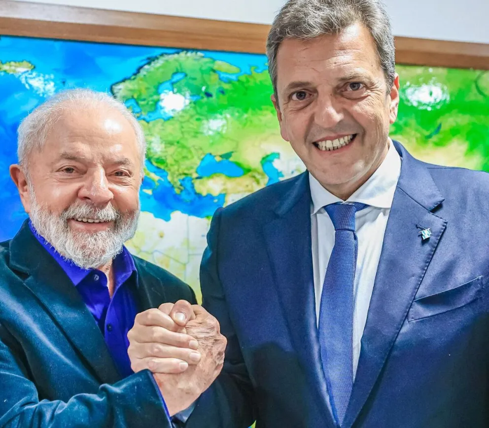 Guiño de Lula a Sergio Massa: "Argentina necesita un Presidente al que le guste la democracia, el Mercosur y América Latina"