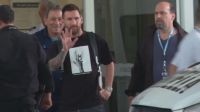 Lionel Messi llegó al país para disputar la doble fecha de Eliminatorias