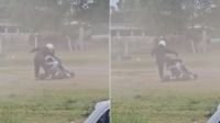 Un piloto de karting desmayó a golpes a otro competidor