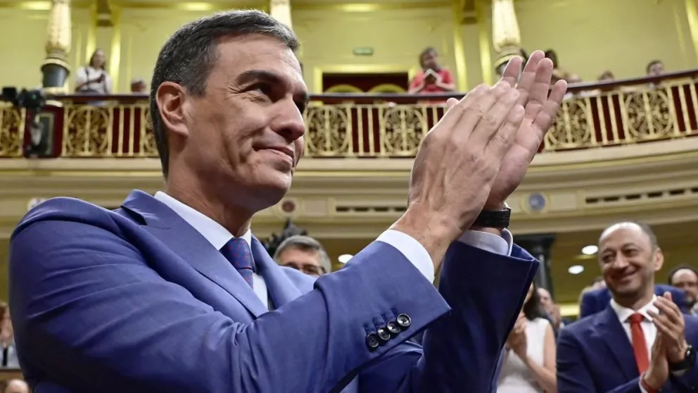 Pedro Sánchez fue reelegido como presidente del Gobierno de España