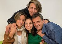 Massa y su familia