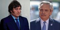Transición: Javier Milei confirmó que por el momento no tiene previsto reunirse con Alberto Fernández