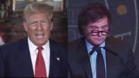 Donald Trump felicitó a Javier Milei con un video que se volvió viral