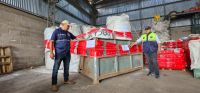 Recuperan toneladas de material robado a la SAT, EDET y Gasnor