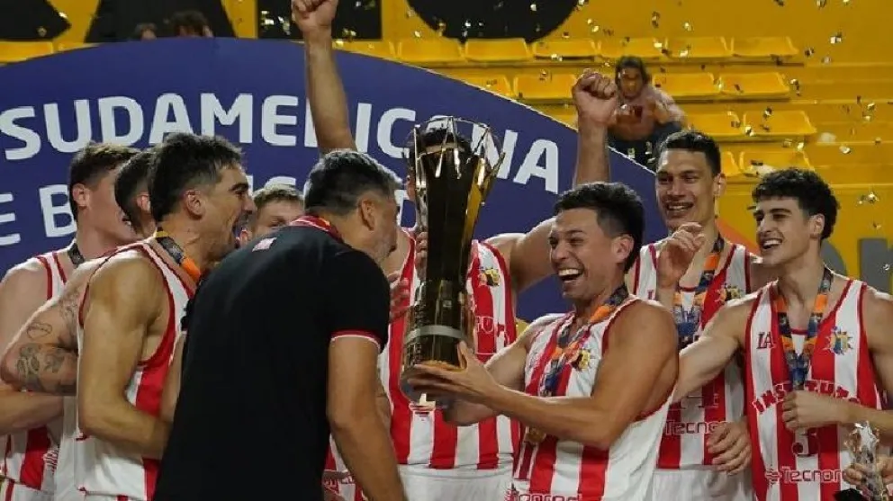 Con presencia tucumana, Instituto se consagró campeón de la Liga Sudamericana de Básquet