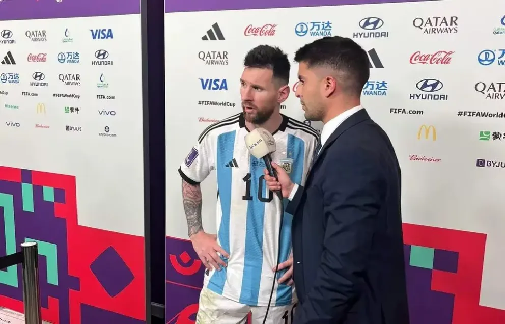 A un año de la icónica frase de Messi: "Qué mirá. Andá pa allá bobo"