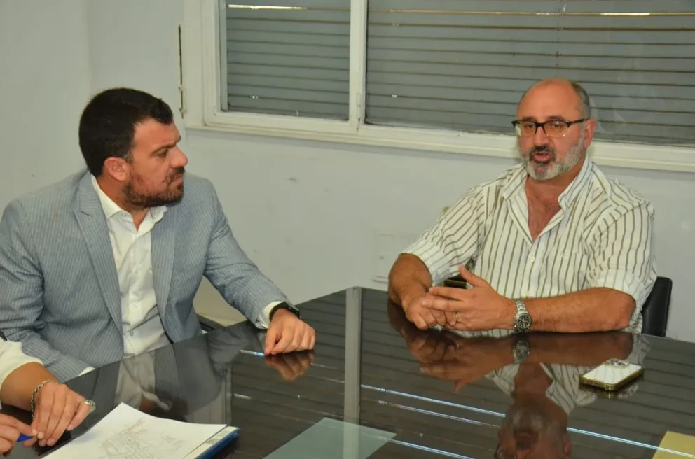 Marcelo Caponio y Panchito Serra se reunieron para definir el trabajo de la SAT en Monteros