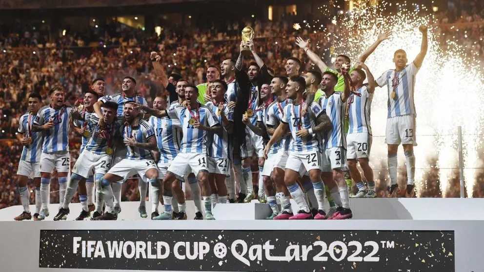 La Selección Argentina finaliza el 2023 en la cima del ranking FIFA