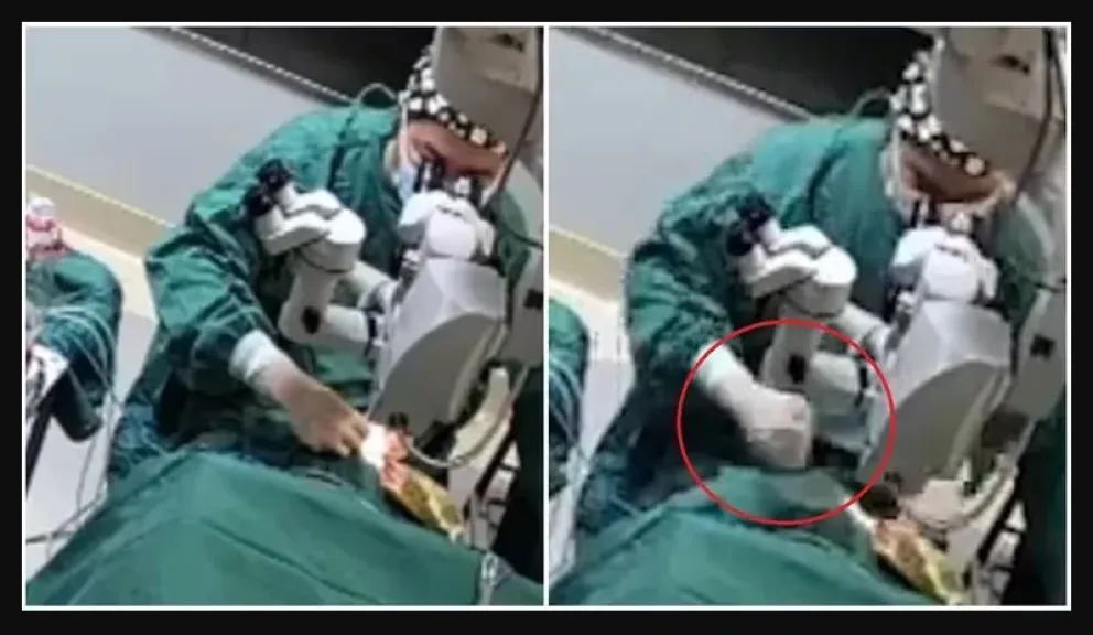 Indignante: grabaron a un médico golpeando a una paciente de 82 años en pena cirugía