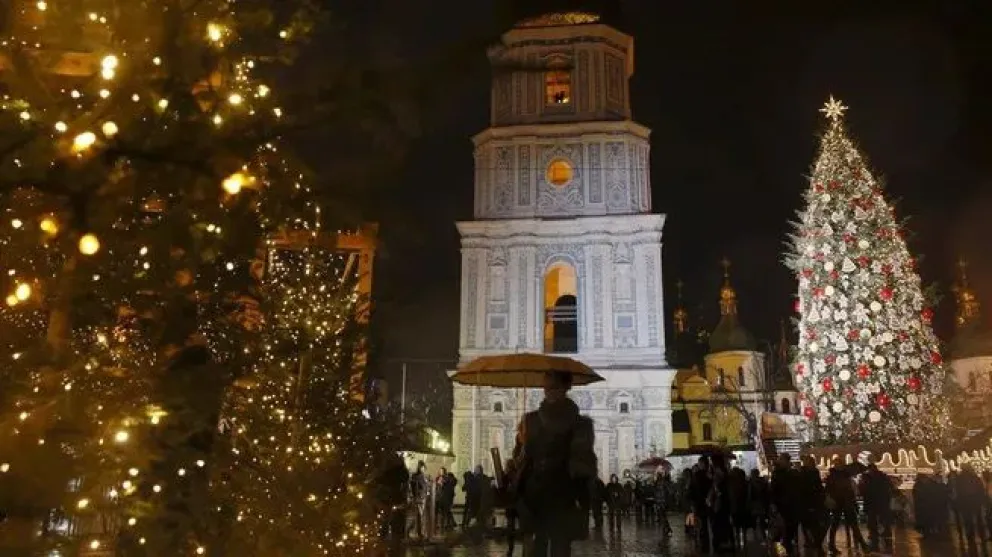 Por primera vez Ucrania celebrará Navidad el 25 de diciembre