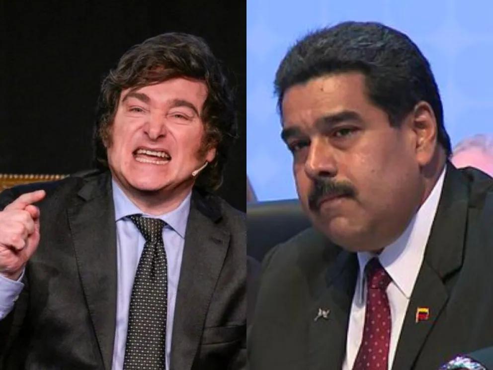 El presidente Javier Milei le contestó a Nicolás Maduro